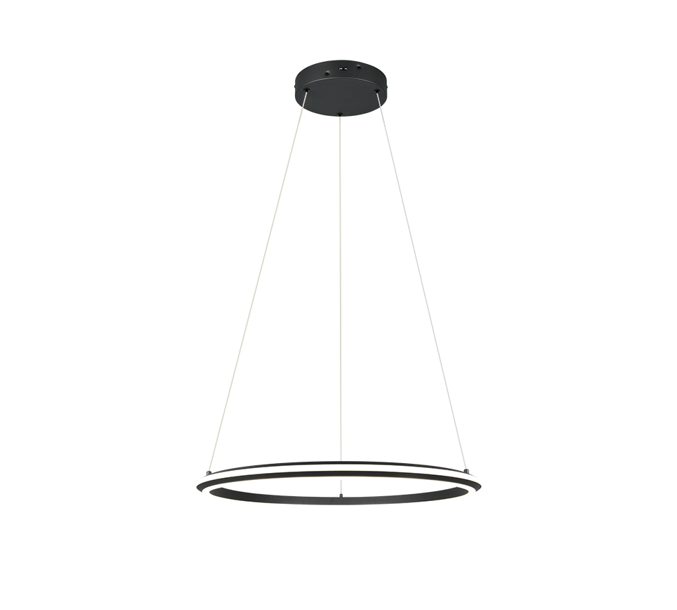 AMADOR | Pendant | Black mat | Metal