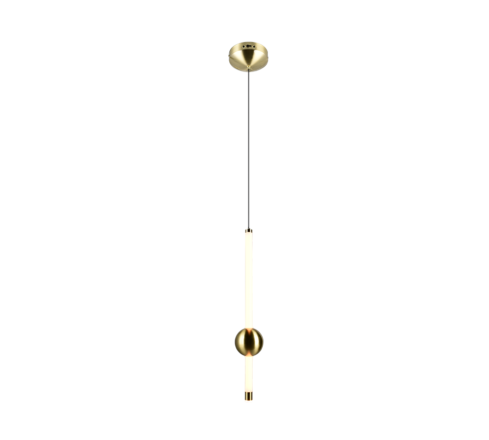 MELITA | Pendant | Brass mat | Metal