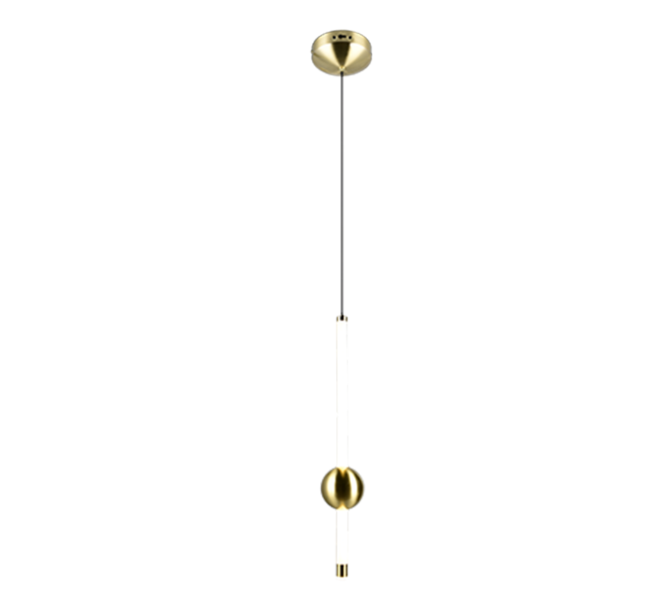MELITA | Pendant | Brass mat | Metal