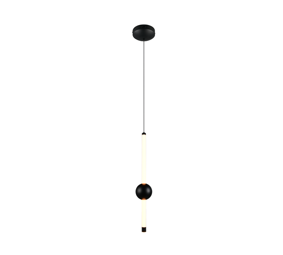 MELITA | Pendant | Black mat | Metal