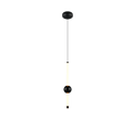 MELITA | Pendant | Black mat | Metal