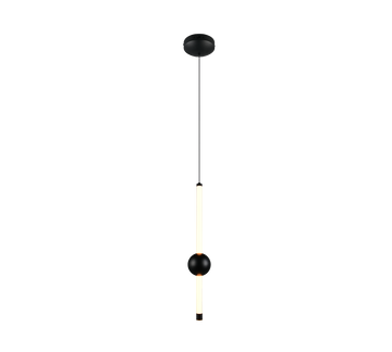 MELITA | Pendant | Black mat | Metal