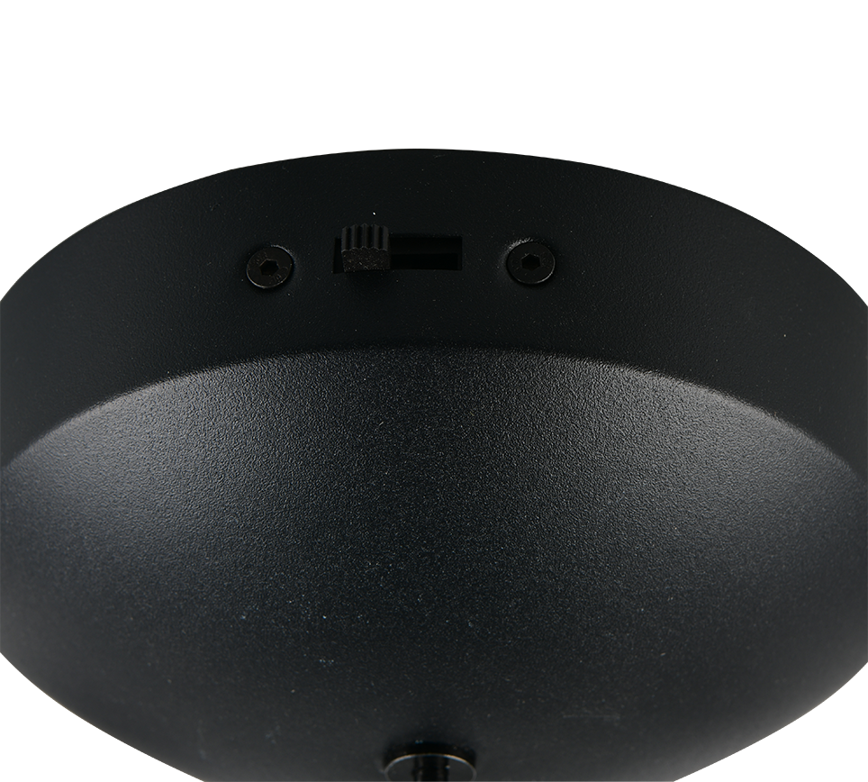 MELITA | Pendant | Black mat | Metal