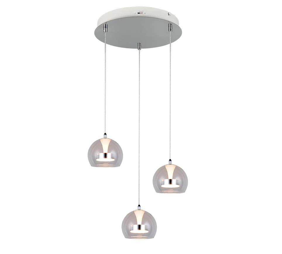 FLYNT | Pendant | Chrome | Metal