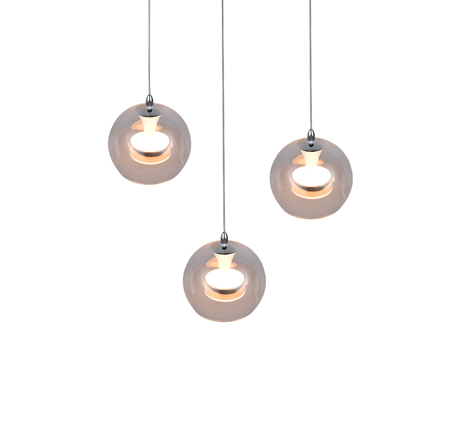FLYNT | Pendant | Chrome | Metal