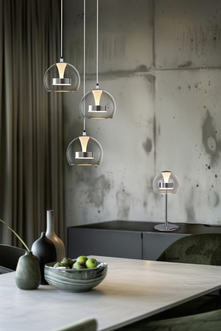 FLYNT | Pendant | Chrome | Metal