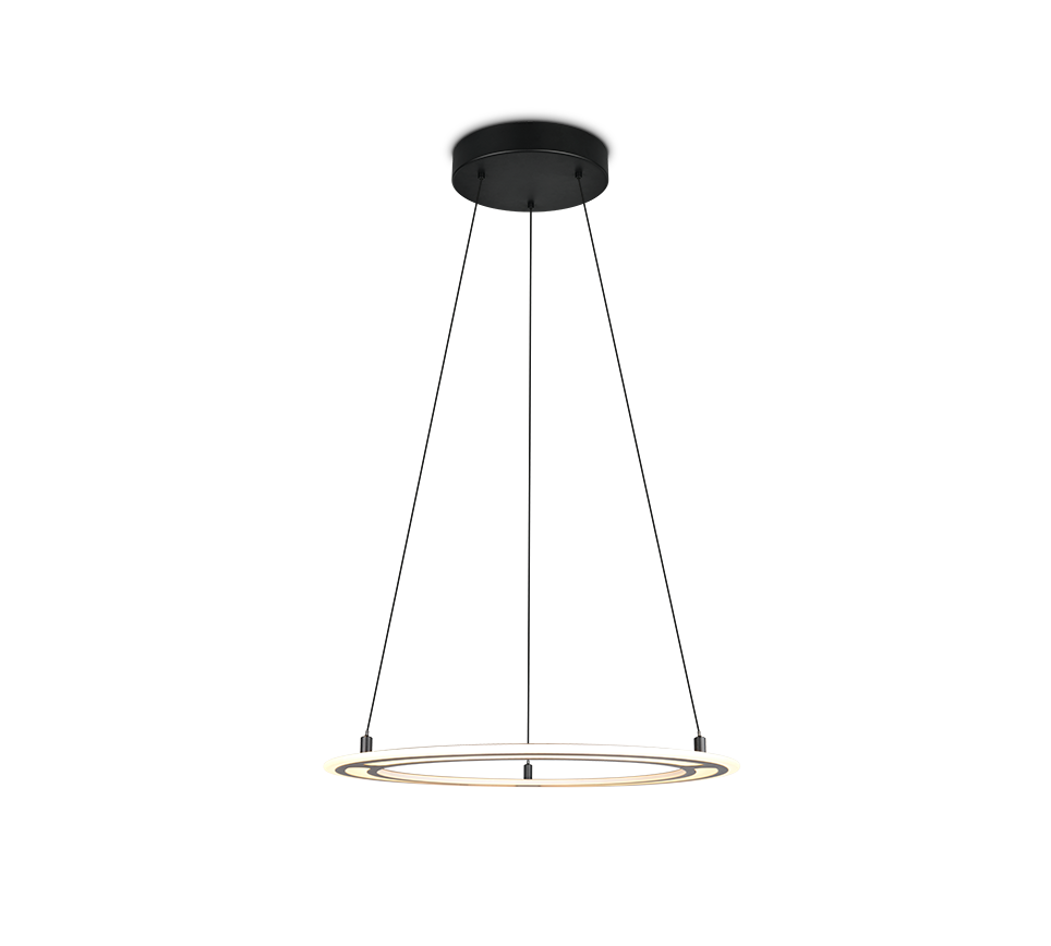 CROMER | Pendant | Black mat | Metal