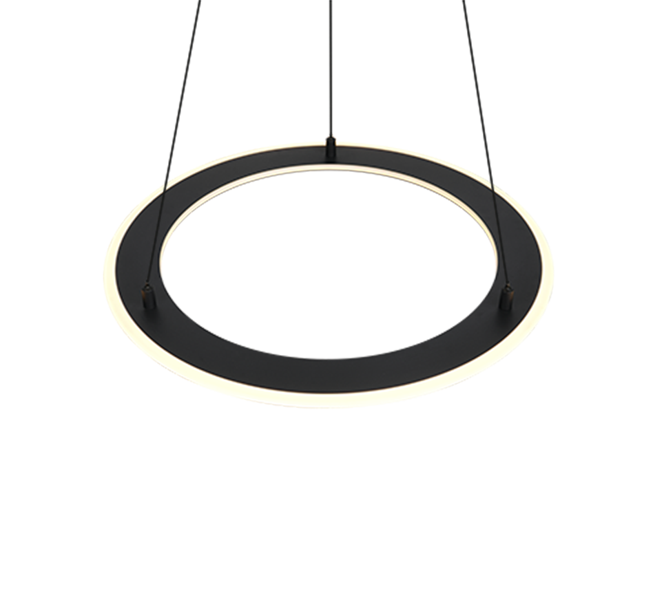 CROMER | Pendant | Black mat | Metal