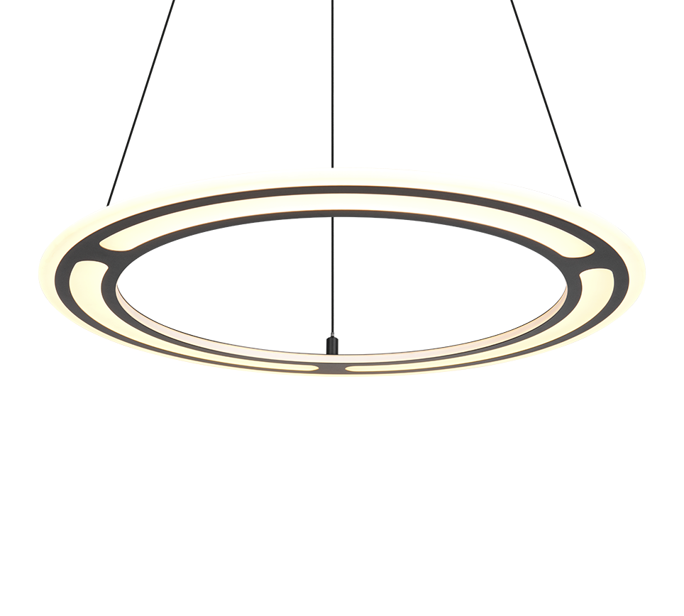 CROMER | Pendant | Black mat | Metal