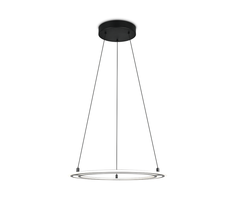 CROMER | Pendant | Black mat | Metal