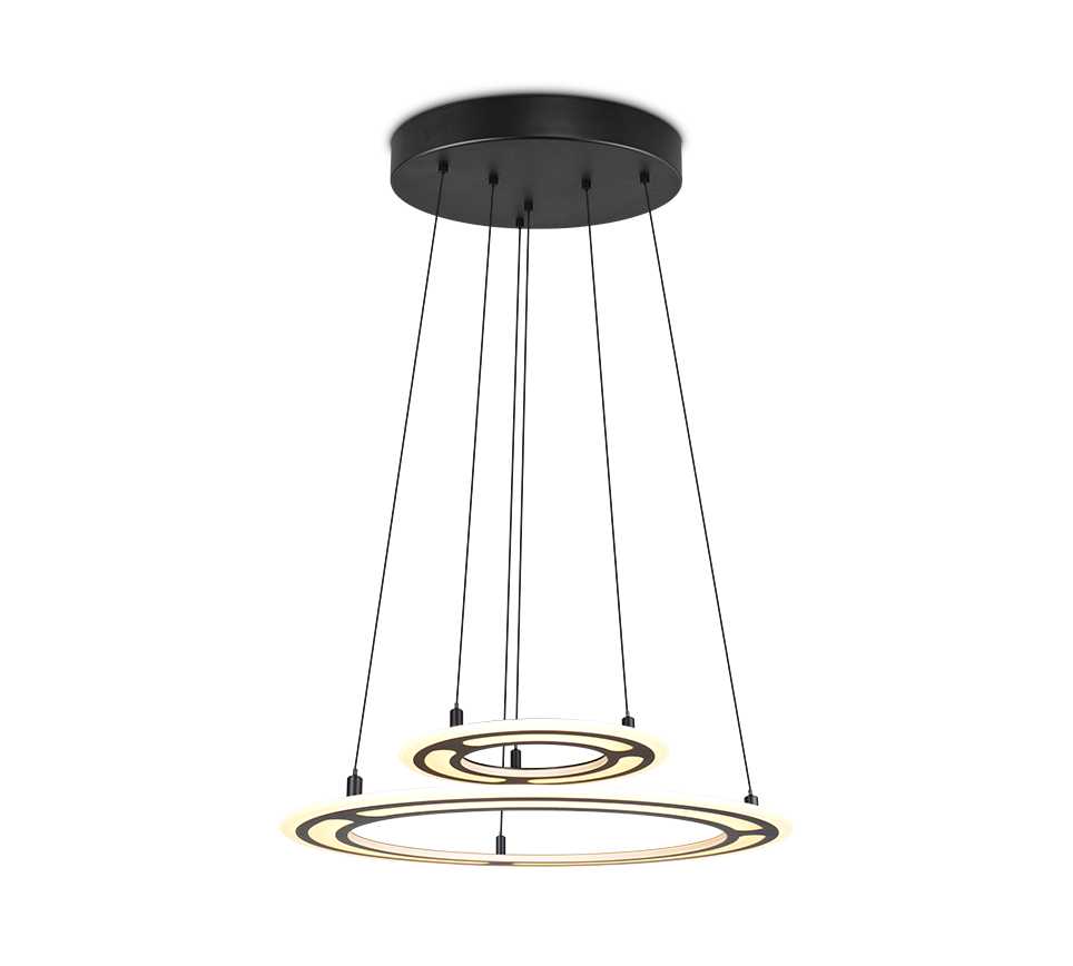 CROMER | Pendant | Black mat | Metal