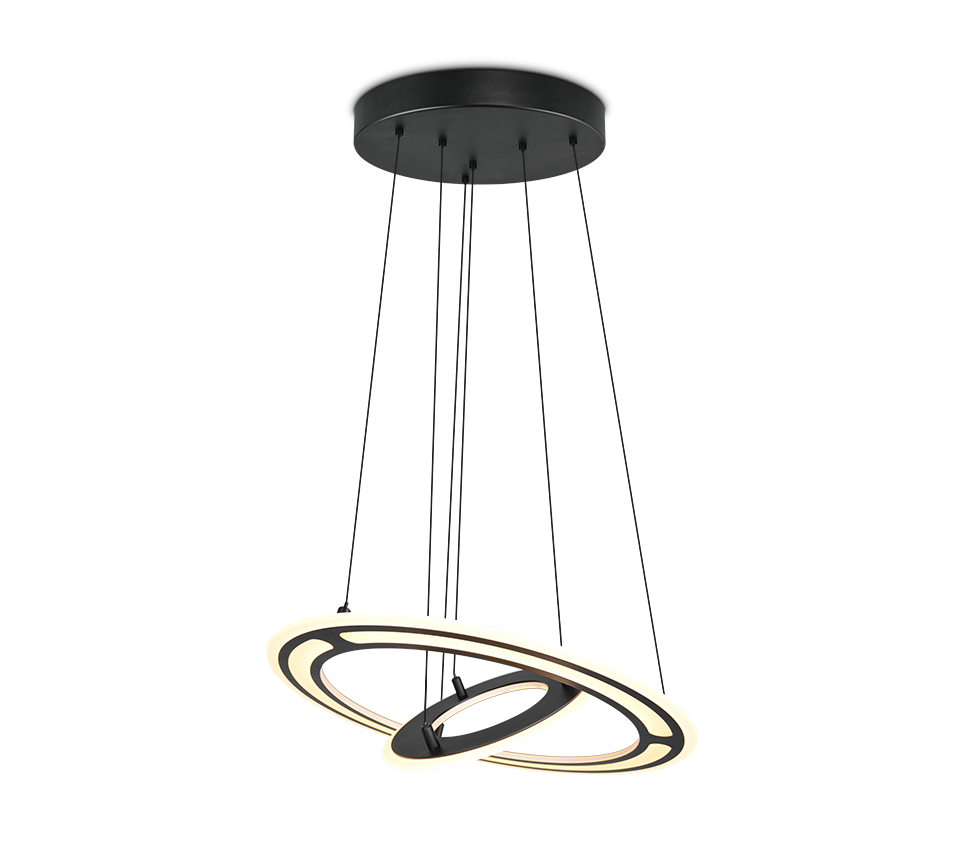 CROMER | Pendant | Black mat | Metal