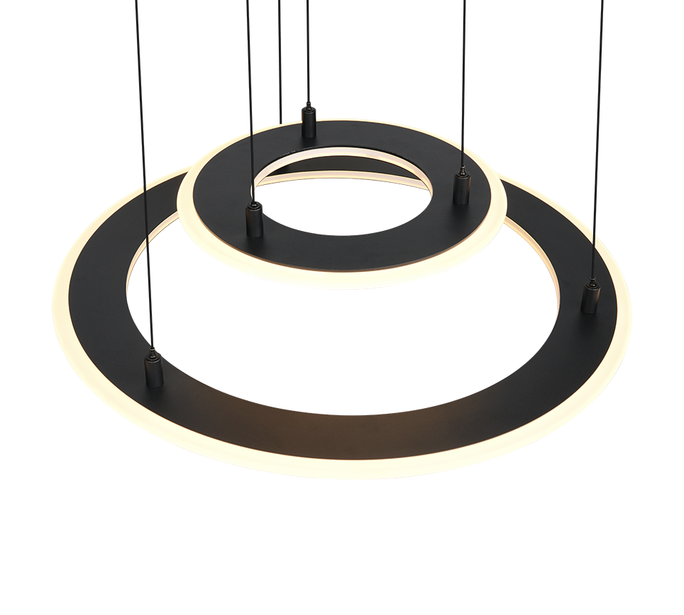 CROMER | Pendant | Black mat | Metal