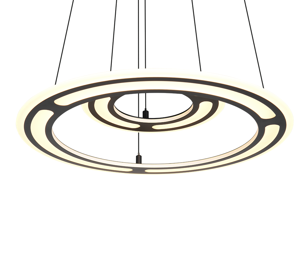CROMER | Pendant | Black mat | Metal
