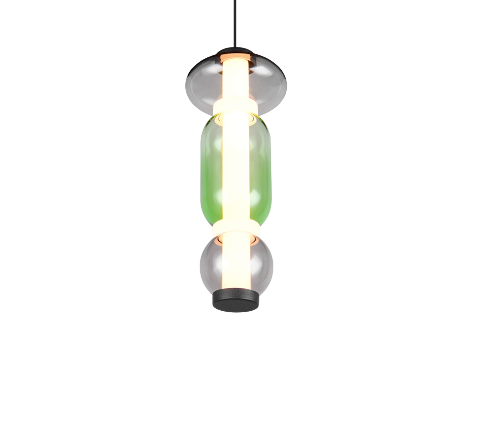 MINERVA | Pendant | Multicolor | Glass