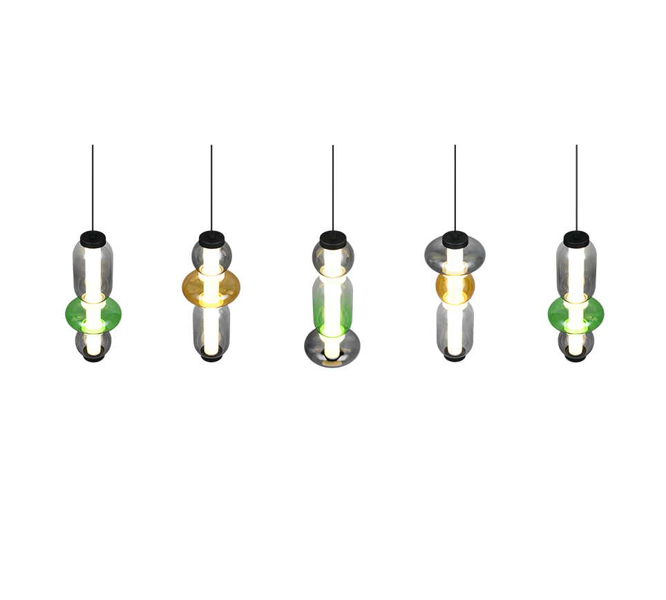 MINERVA | Pendant | Multicolor | Glass