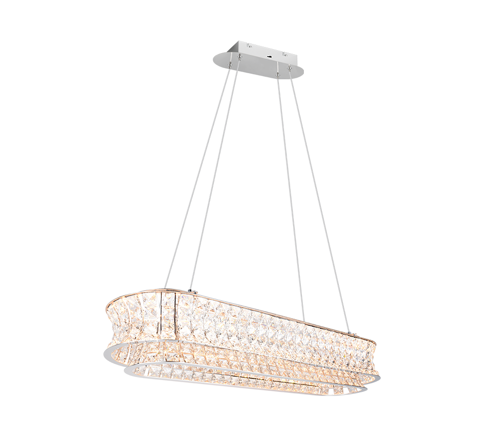 ZEVION | Pendant | Chrome | Metal
