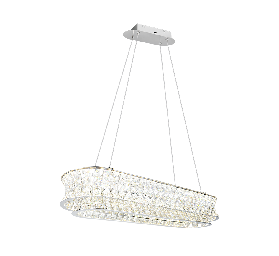 ZEVION | Pendant | Chrome | Metal