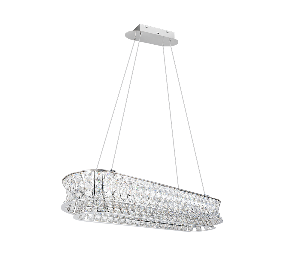 ZEVION | Pendant | Chrome | Metal