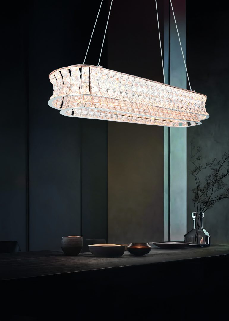 ZEVION | Pendant | Chrome | Metal