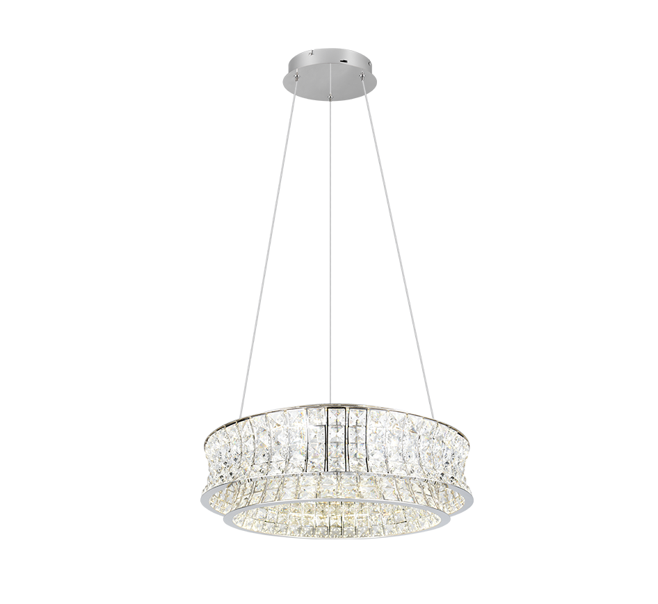 ZEVION | Pendant | Chrome | Metal