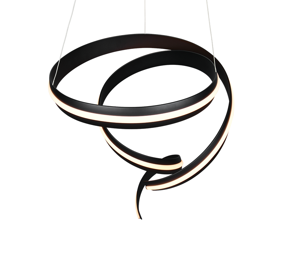 CISENNA | Pendant | Black mat | Metal