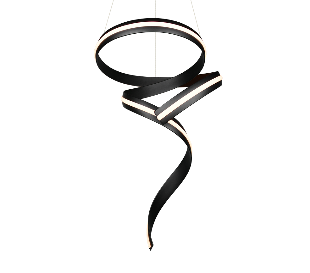CISENNA | Pendant | Black mat | Metal