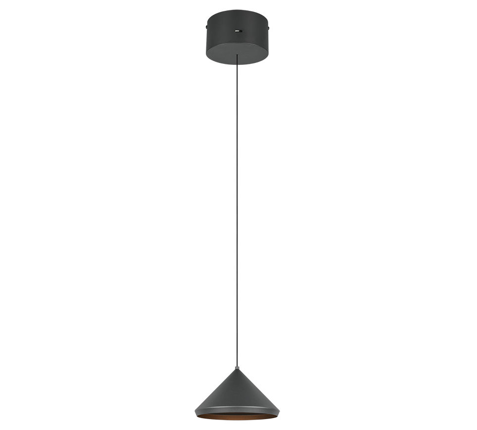 LAGUNA | Pendant | Black mat | Metal