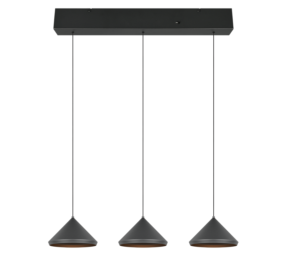 LAGUNA | Pendant | Black mat | Metal