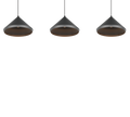 LAGUNA | Pendant | Black mat | Metal