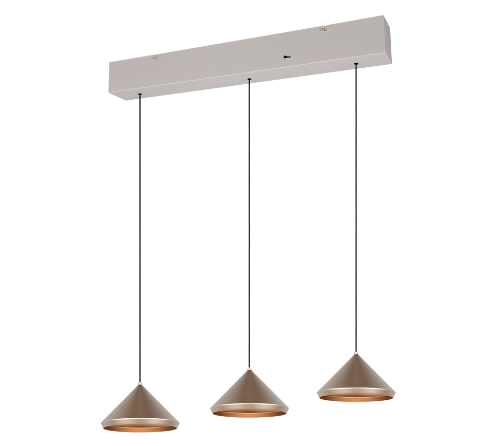 LAGUNA | Pendant | Coffee | Metal