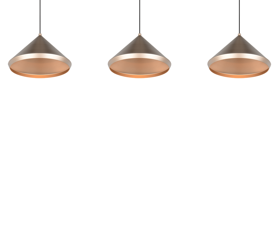 LAGUNA | Pendant | Coffee | Metal