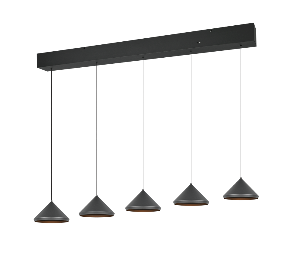 LAGUNA | Pendant | Black mat | Metal