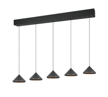 LAGUNA | Pendant | Black mat | Metal