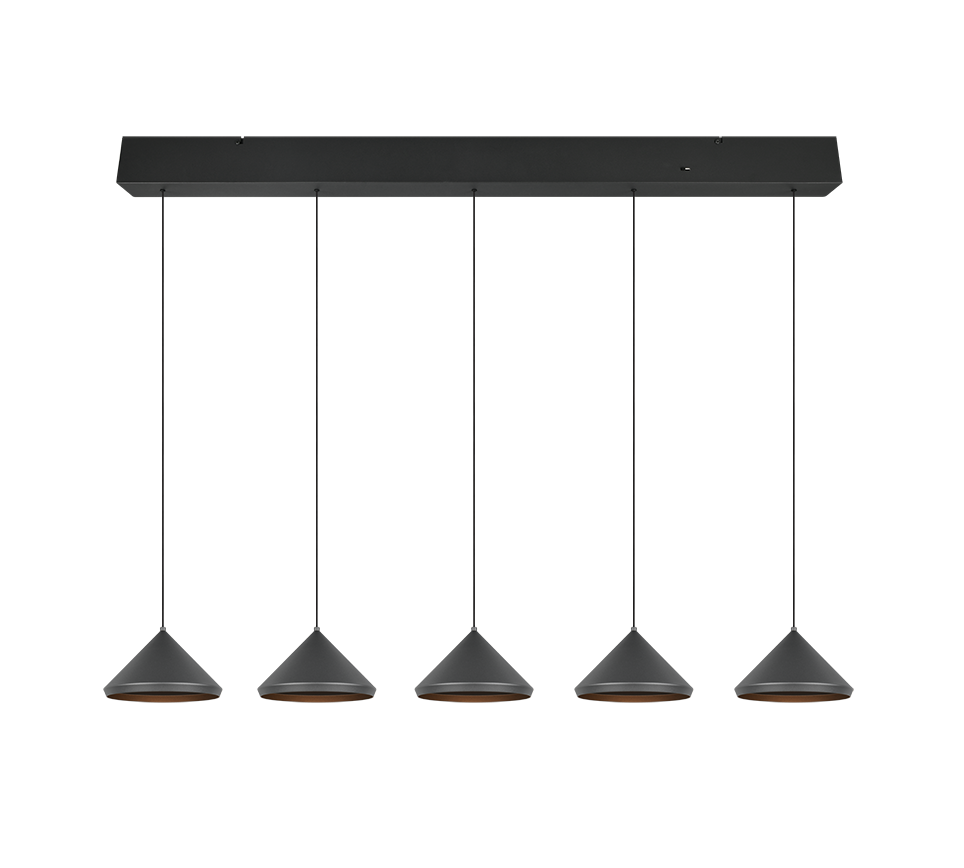 LAGUNA | Pendant | Black mat | Metal