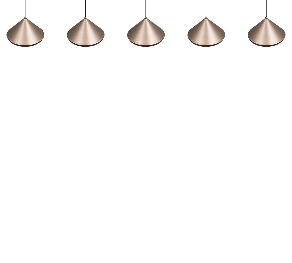 LAGUNA | Pendant | Coffee | Metal