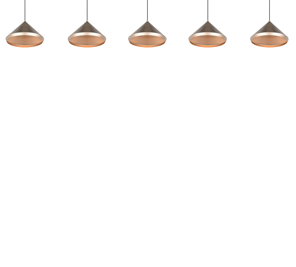LAGUNA | Pendant | Coffee | Metal
