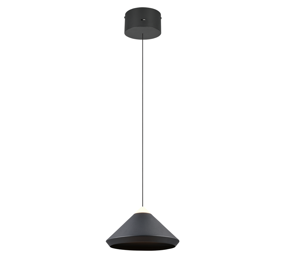 LAGUNA | Pendant | Black mat | Metal