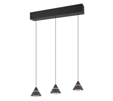 ROMEO | Pendant | Black mat | Metal