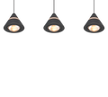 ROMEO | Pendant | Black mat | Metal