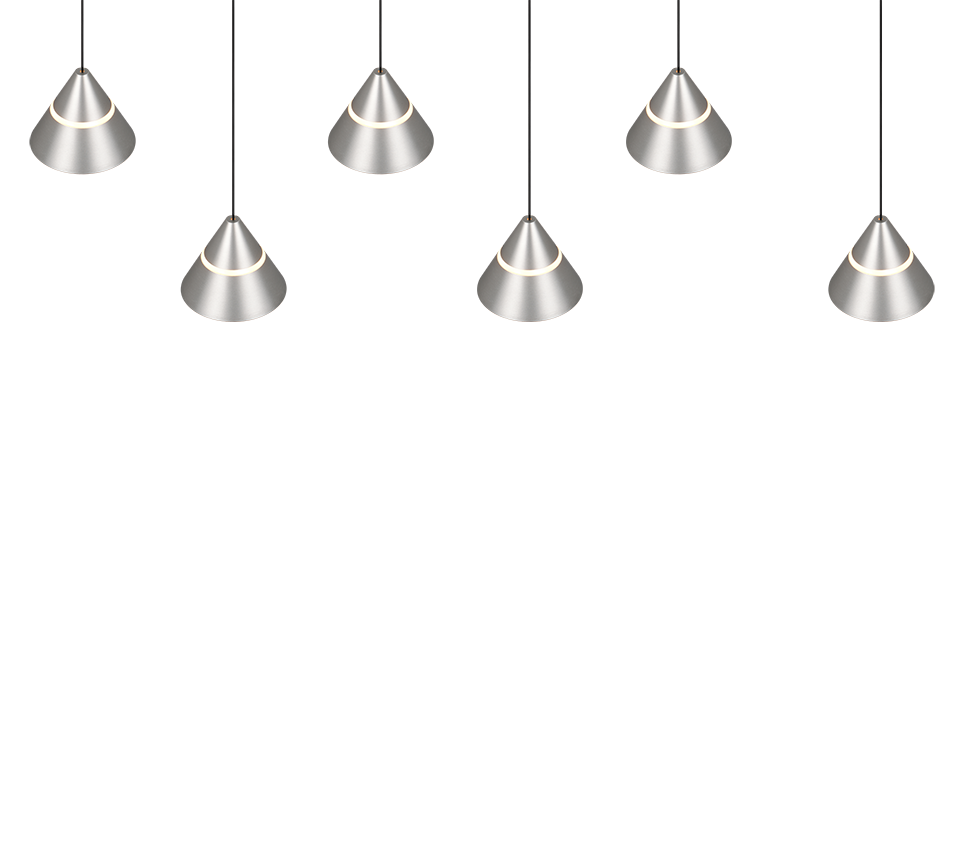 ROMEO | Pendant | Nickel mat | Metal