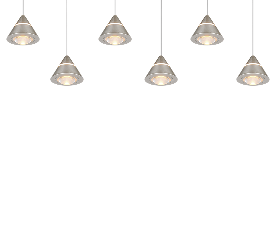 ROMEO | Pendant | Nickel mat | Metal