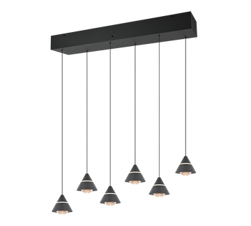 ROMEO | Pendant | Black mat | Metal
