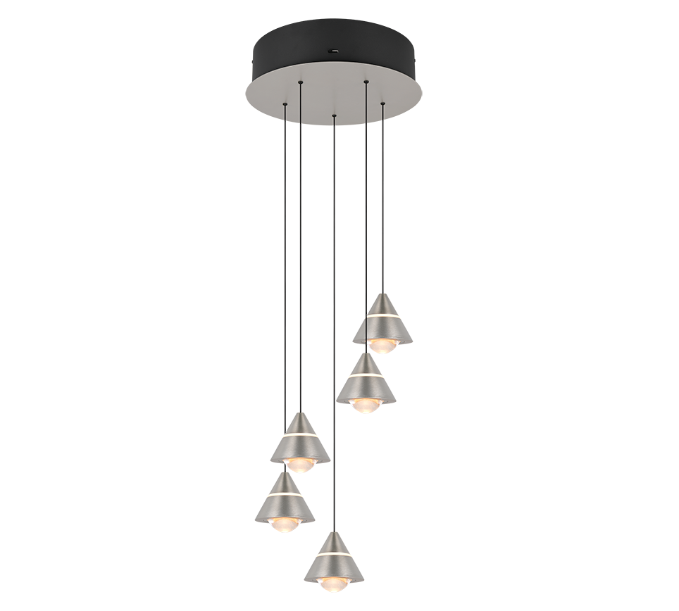ROMEO | Pendant | Nickel mat | Metal