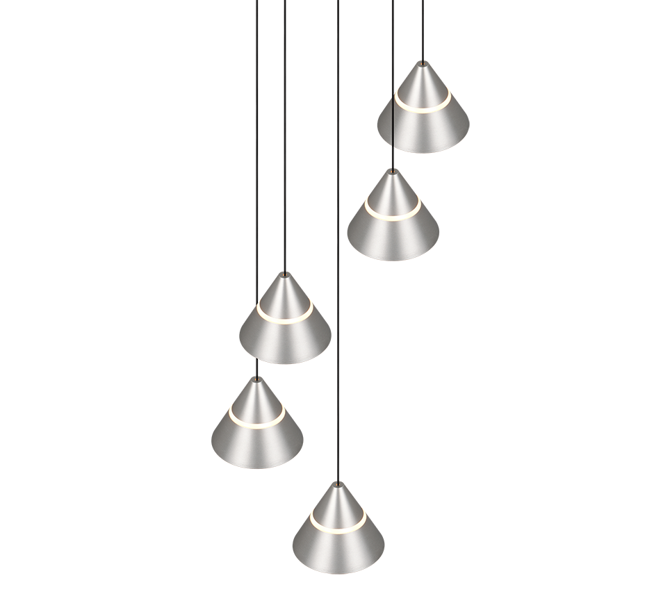 ROMEO | Pendant | Nickel mat | Metal