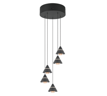 ROMEO | Pendant | Black mat | Metal