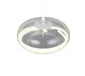 TARSIA | Pendant | White mat | Metal