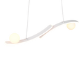 NAPOLI | Pendant | White mat | Metal