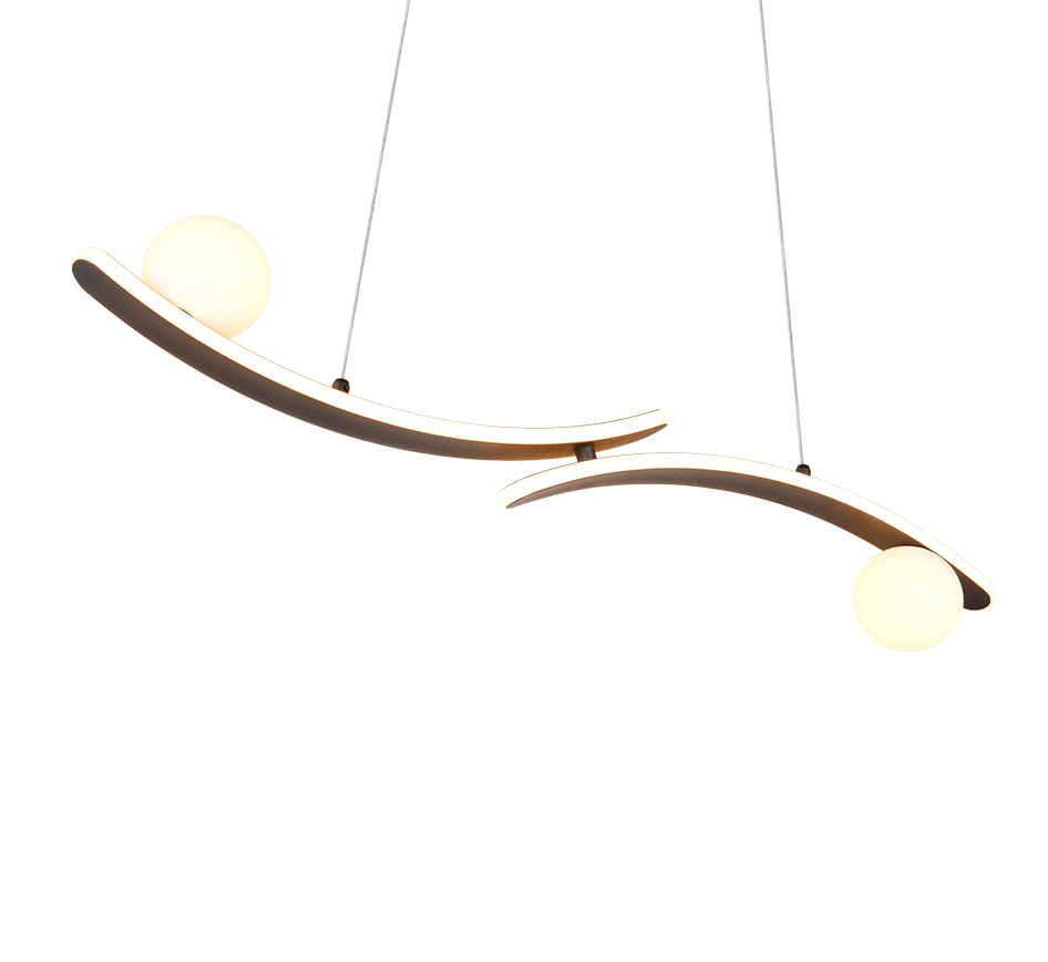 NAPOLI | Pendant | Black mat | Metal