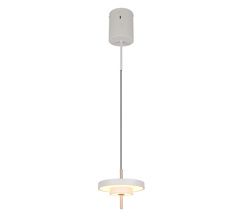 KEATON | Pendant | Warm grey | Metal